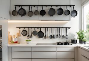 Read more about the article Sådan skaber du orden i køkkenet med praktiske bøjlestativer til hjemmet